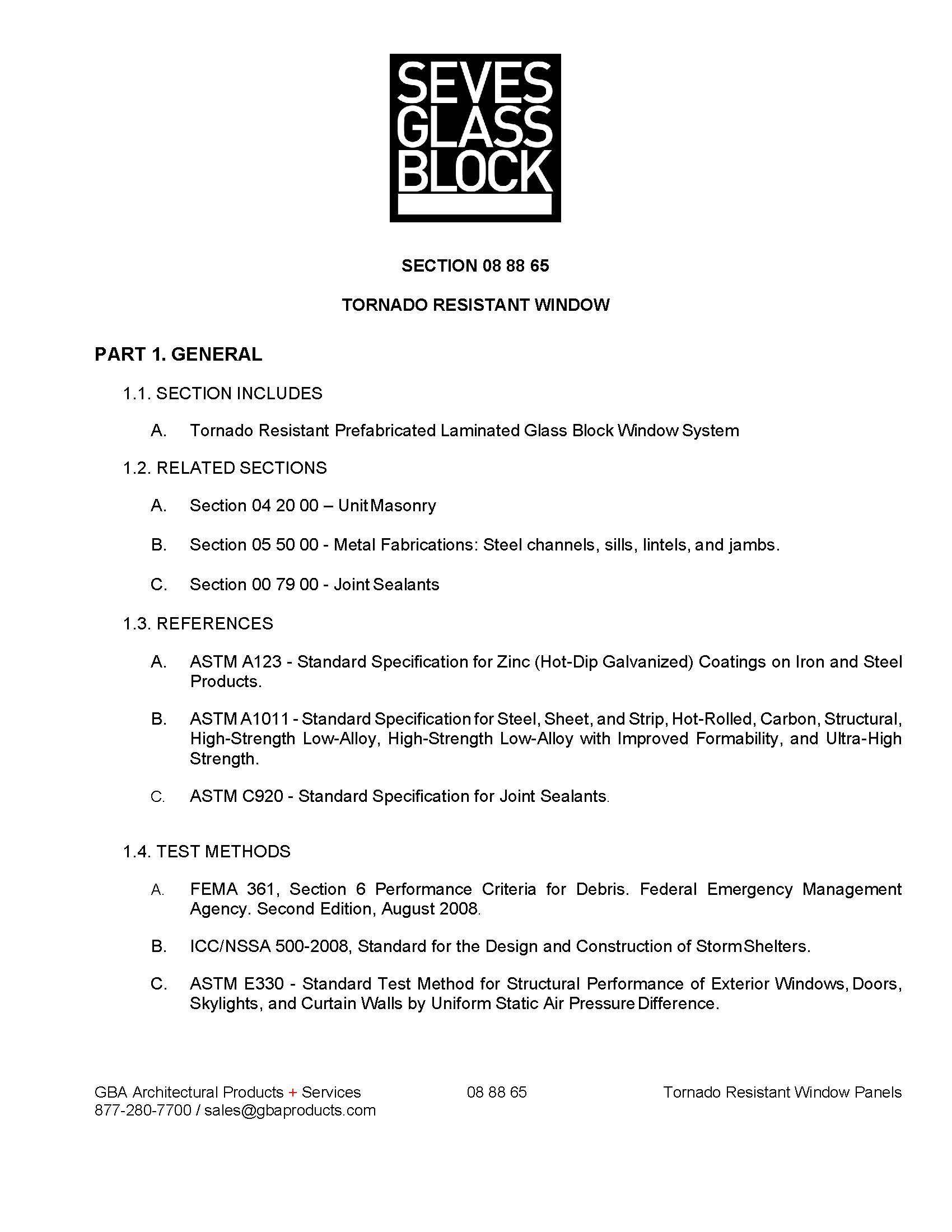 Tornado Windows Specs
